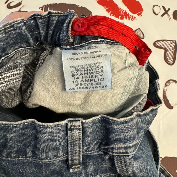 Wrangler husky Jean shorts size 14 - Picture 3 of 3